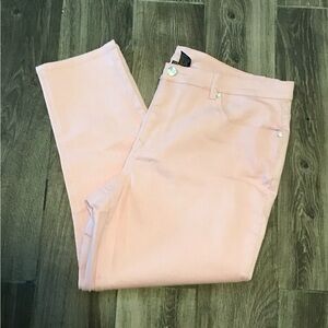 NWOT! DG2 by Diane Gilman Pale Pink Stretch Jeggings